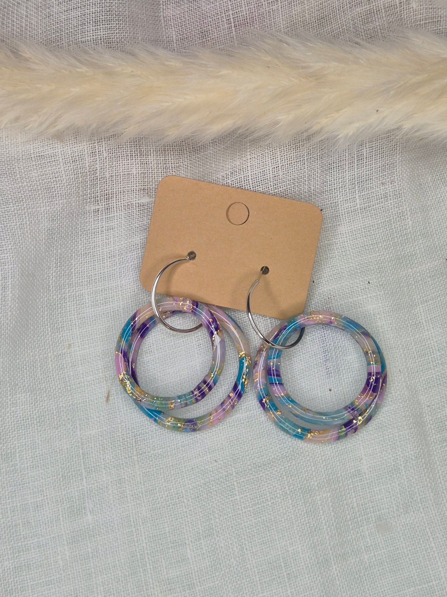 Boucle d'oreille 5cm