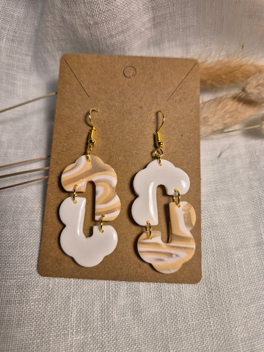 Boucle d'oreille 6cm