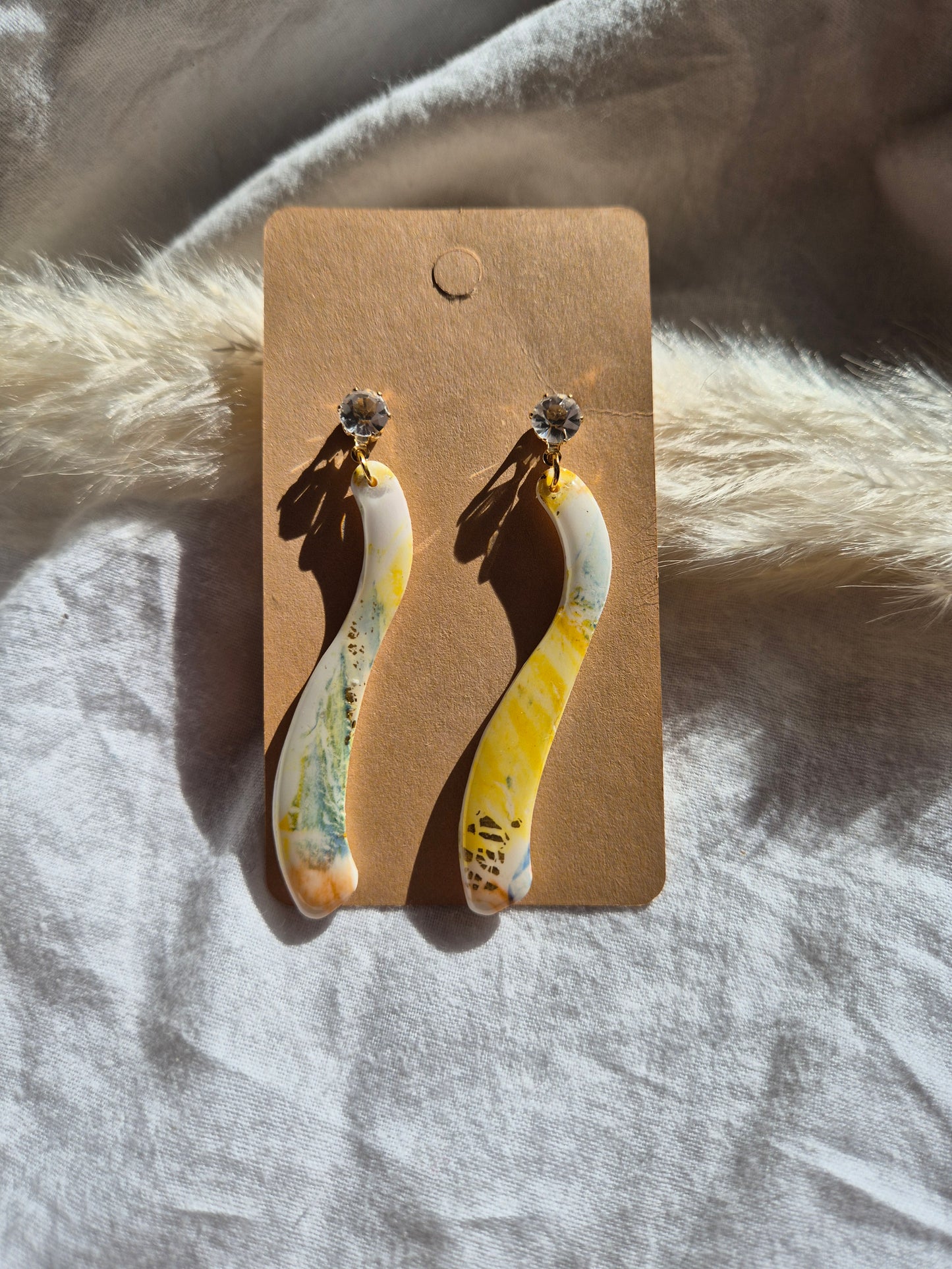 Boucle d'oreille 6,5cm