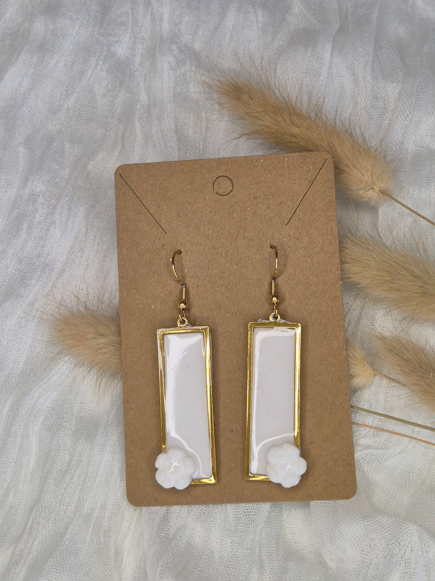 Boucle d'oreille 6cm