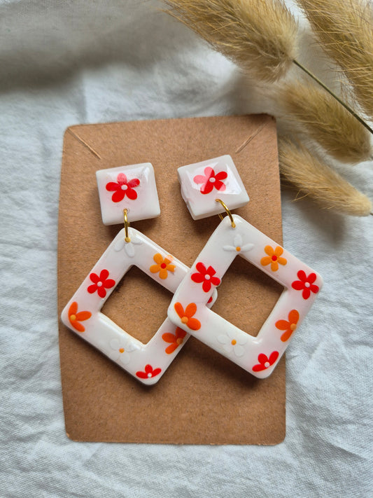 Boucle d'oreille 5,5cm