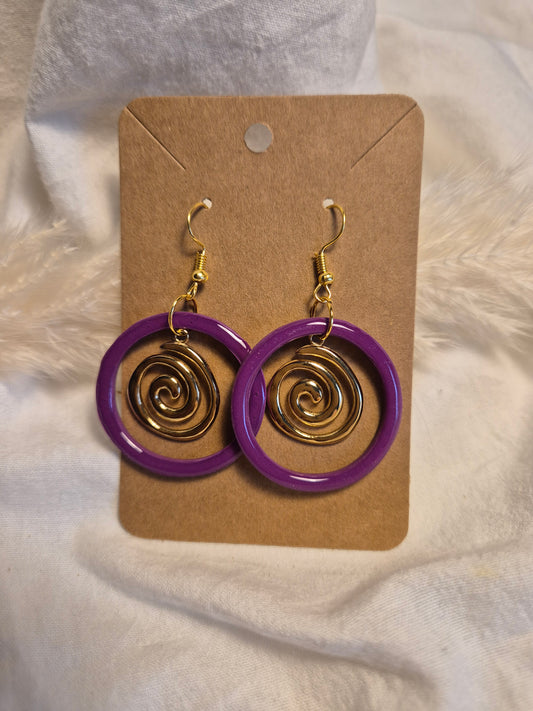 Boucle d'oreille 5,5cm