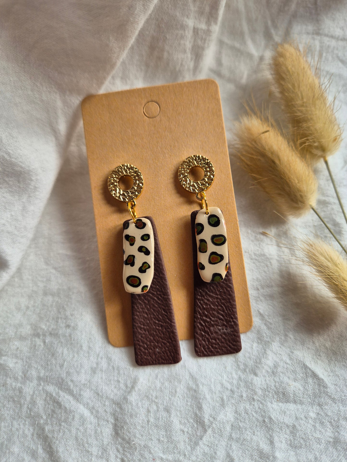 Boucle d'oreille 7cm