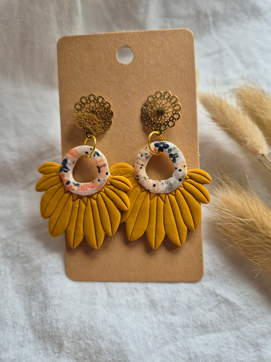 Boucle d'oreille 5,5cm