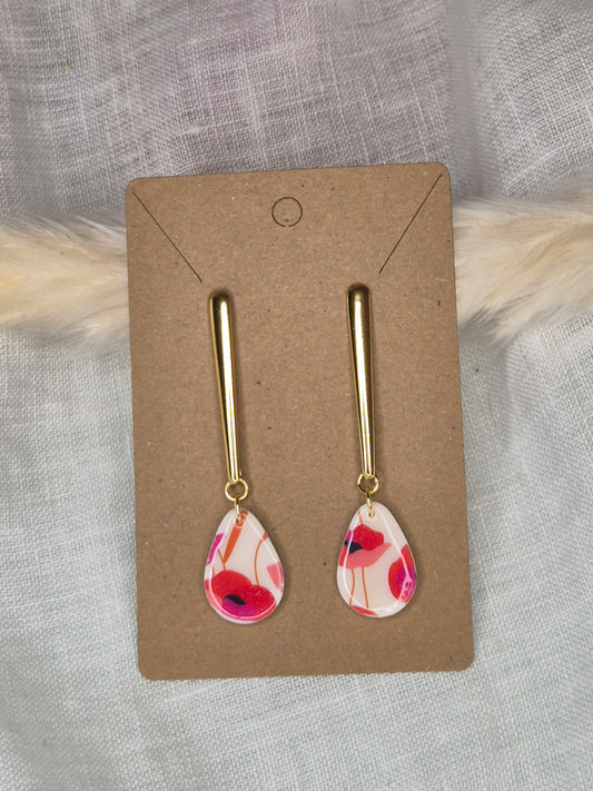 Boucle d'oreille 6cm