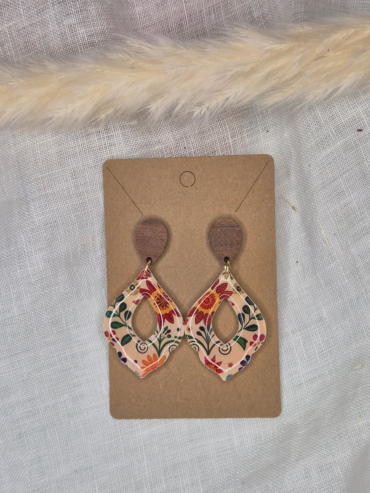 Boucle d'oreille 5,5cm