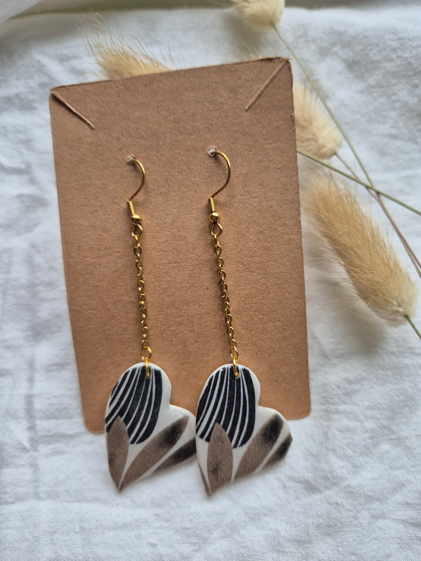 Boucle d'oreille 8,5cm