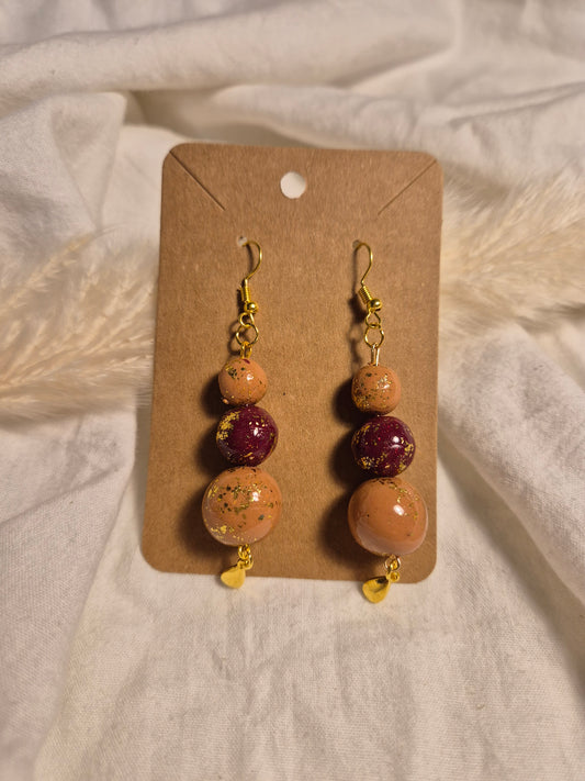 Boucle d'oreille 7,5cm