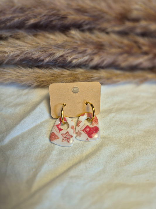 Boucle d'oreille 3,5cm