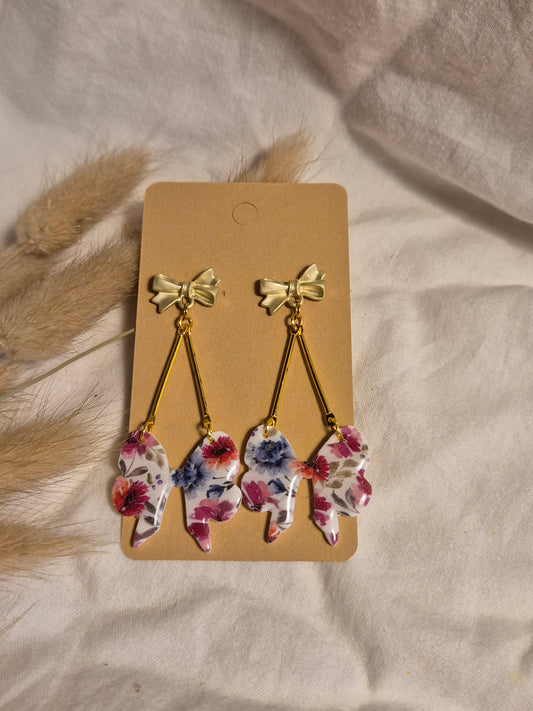 Boucle d'oreille 6cm