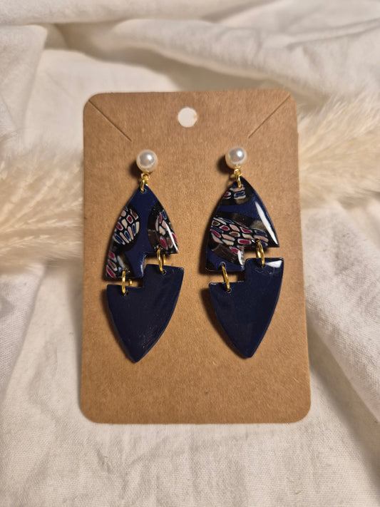 Boucle d'oreille 5,5cm