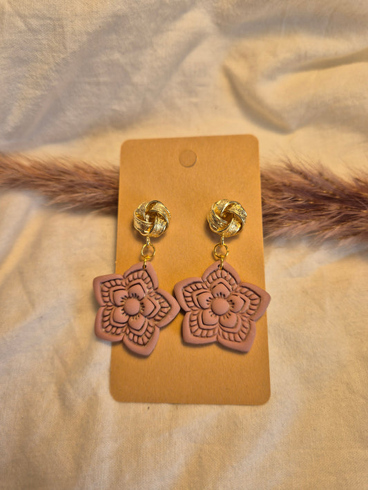 Boucle d'oreille 4,5cm