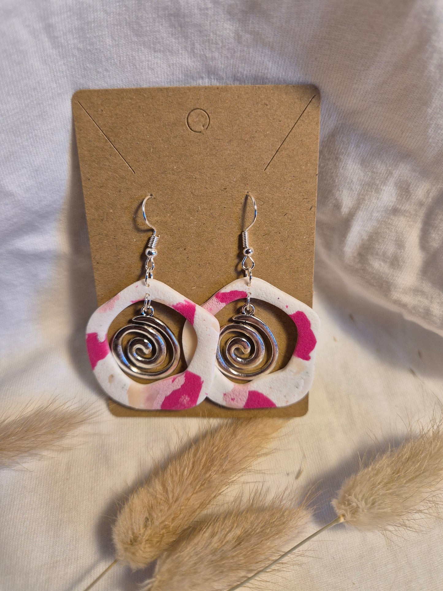 Boucle d'oreille 6cm