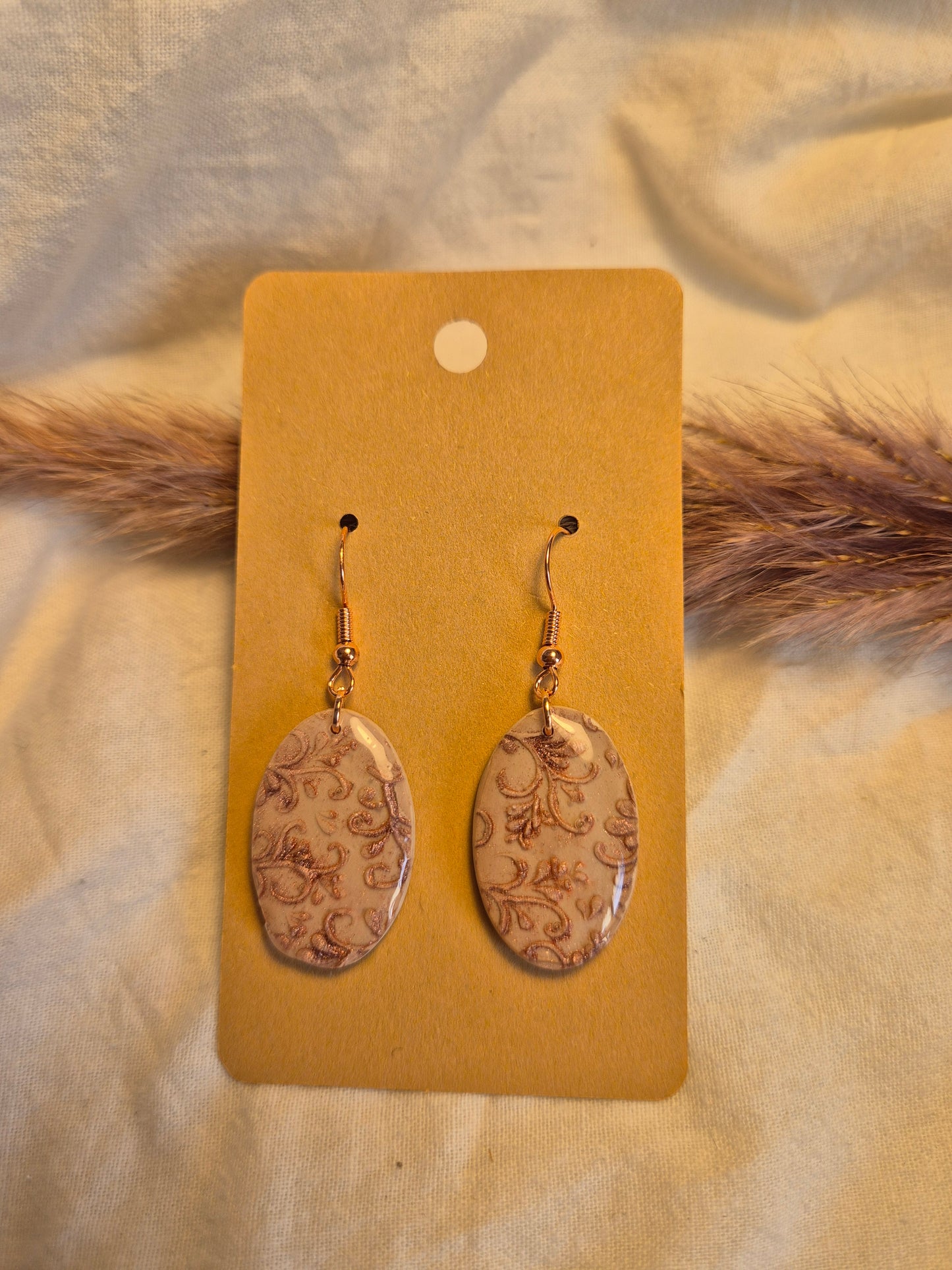 Boucle d'oreille 4,5cm