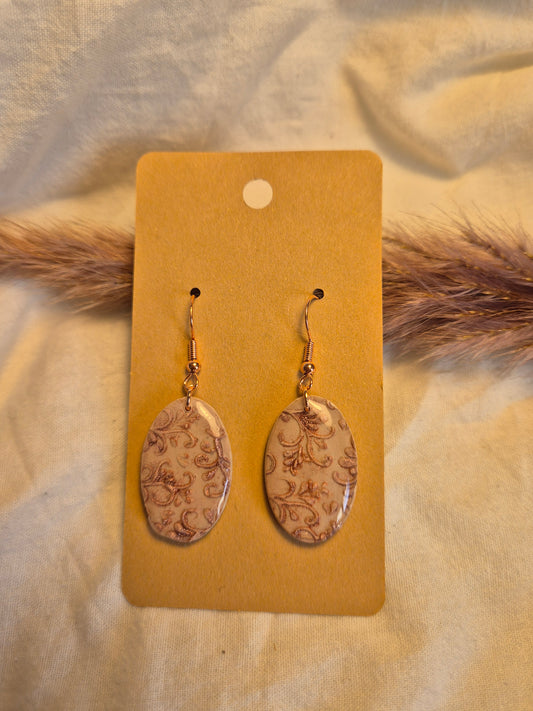 Boucle d'oreille 4,5cm