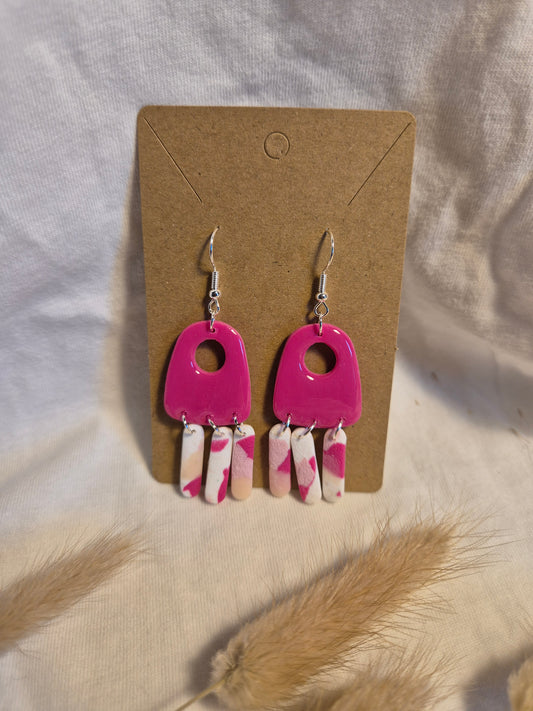 Boucle d'oreille 7cm