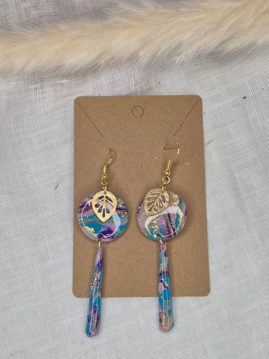 Boucle d'oreille 8cm