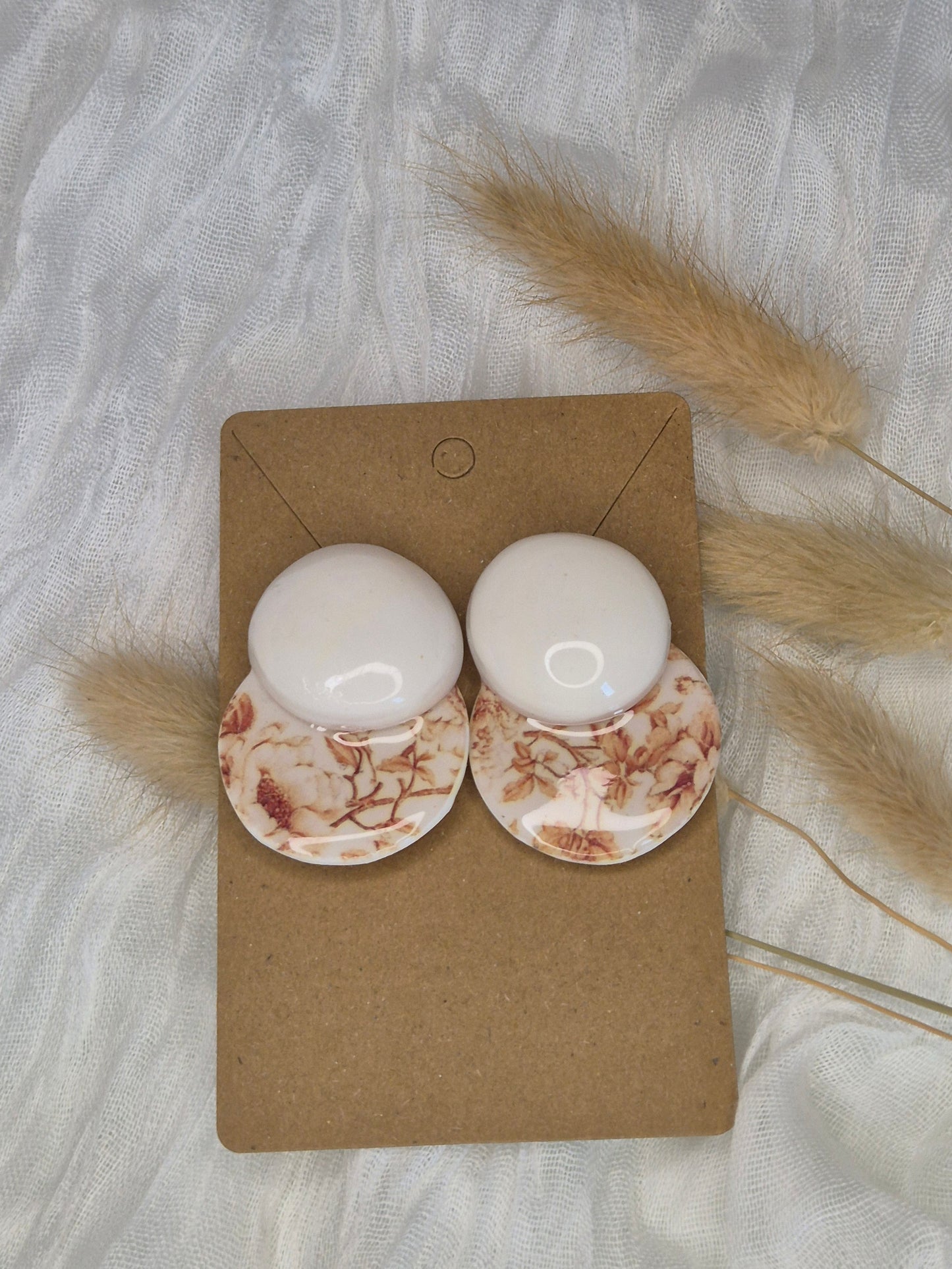 Boucle d'oreille 4cm