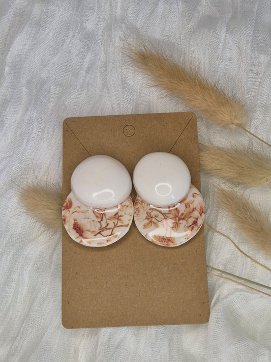 Boucle d'oreille 4cm