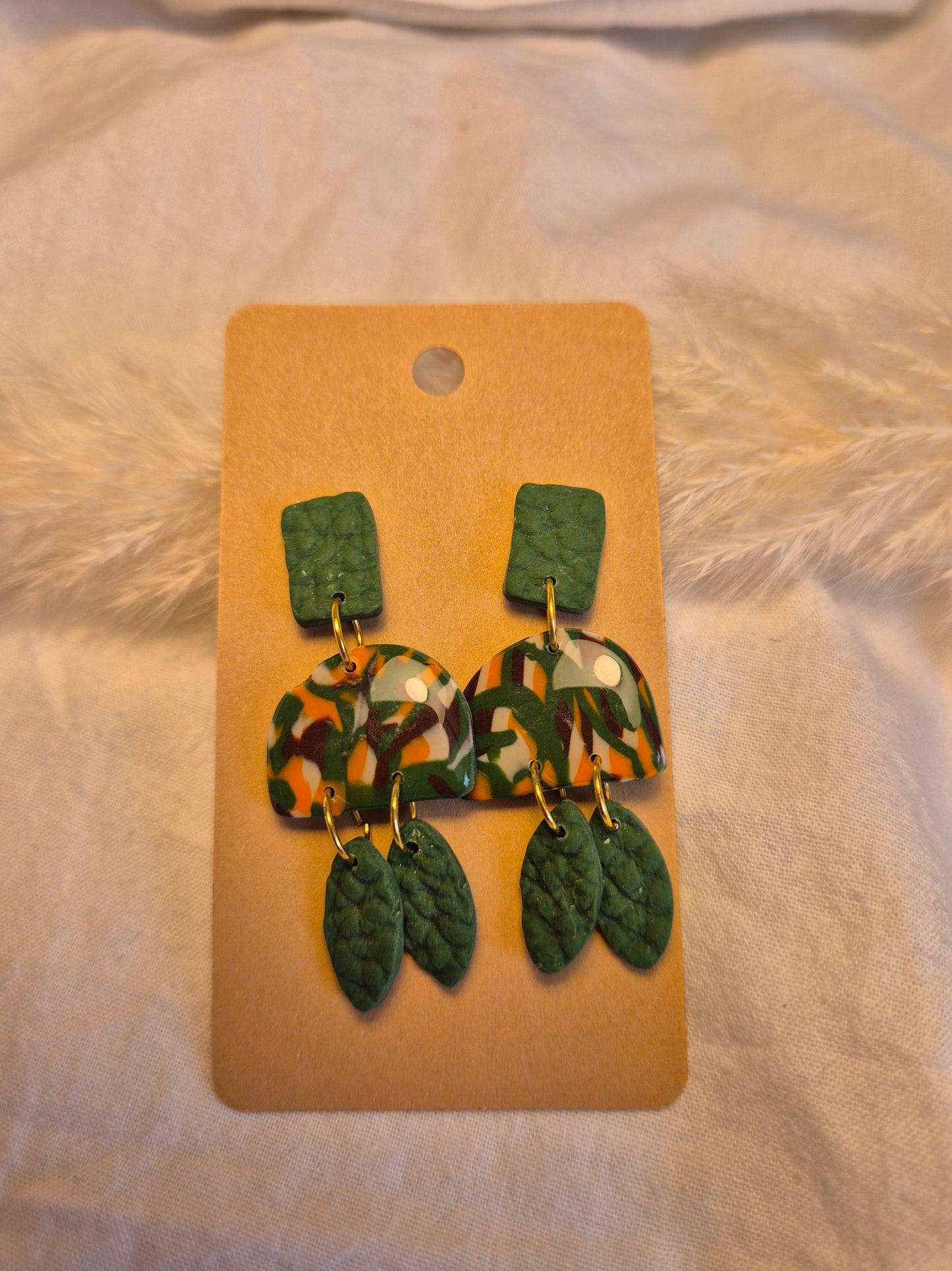 Boucle d'oreille 5,5cm