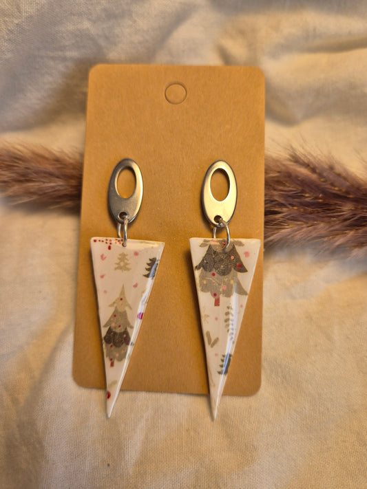 Boucle d'oreille 6,5cm