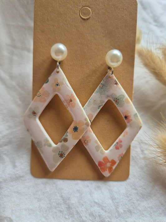 Boucle d'oreille 6cm