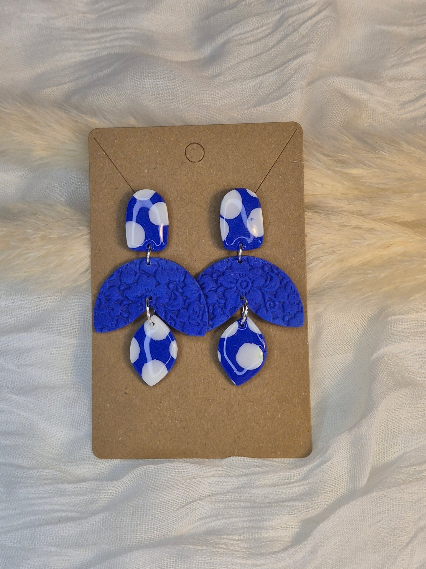 Boucle d'oreille 5,5cm