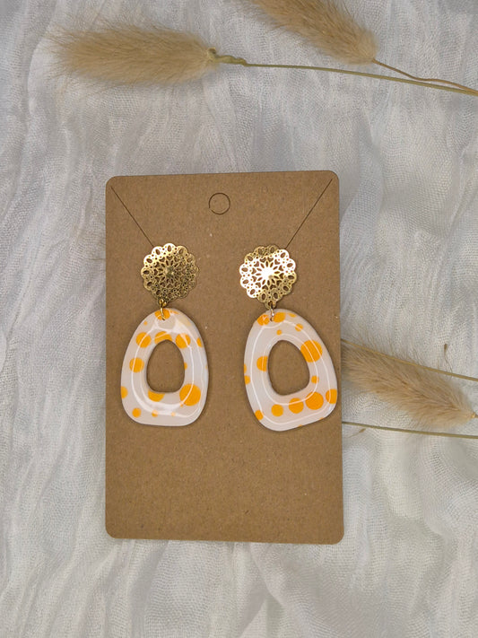 Boucle d'oreille 4,5cm