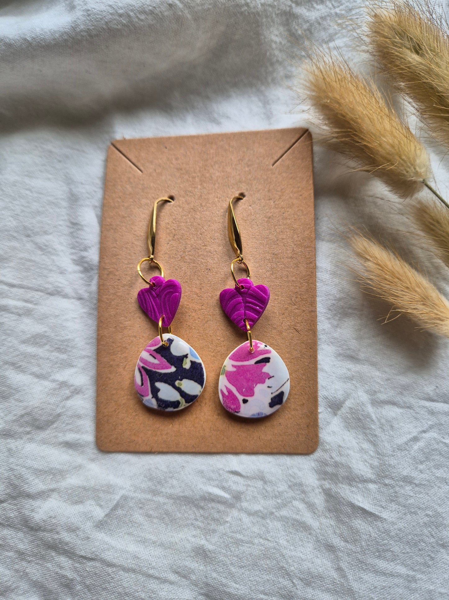 Boucle d'oreille 6cm