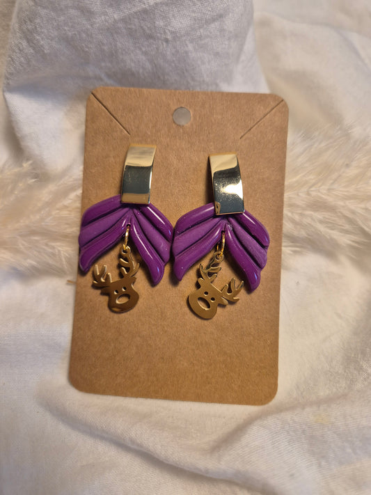 Boucle d'oreille 5cm