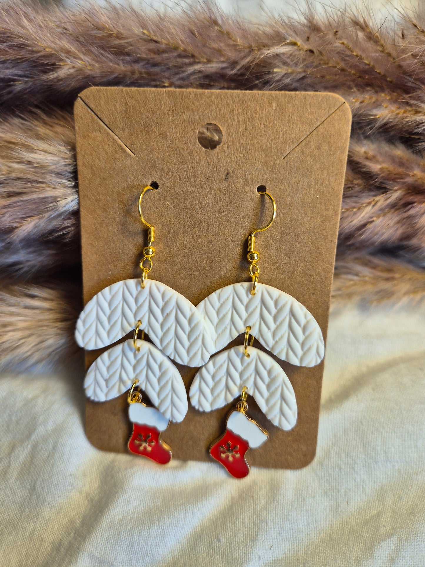 Boucle d'oreille 7,5cm