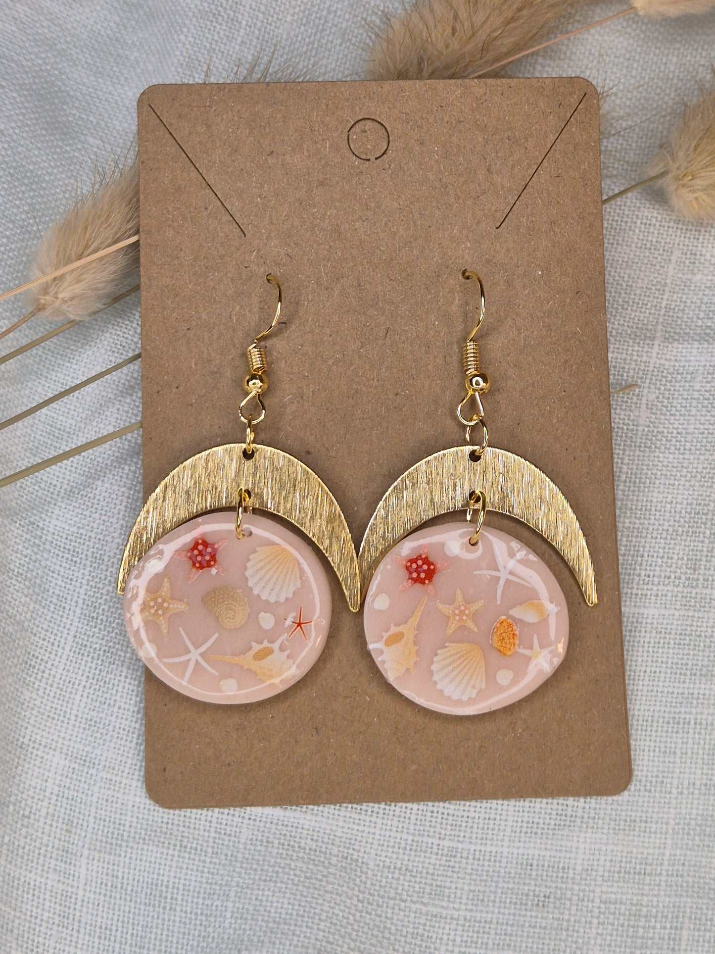 Boucle d'oreille 5,5cm