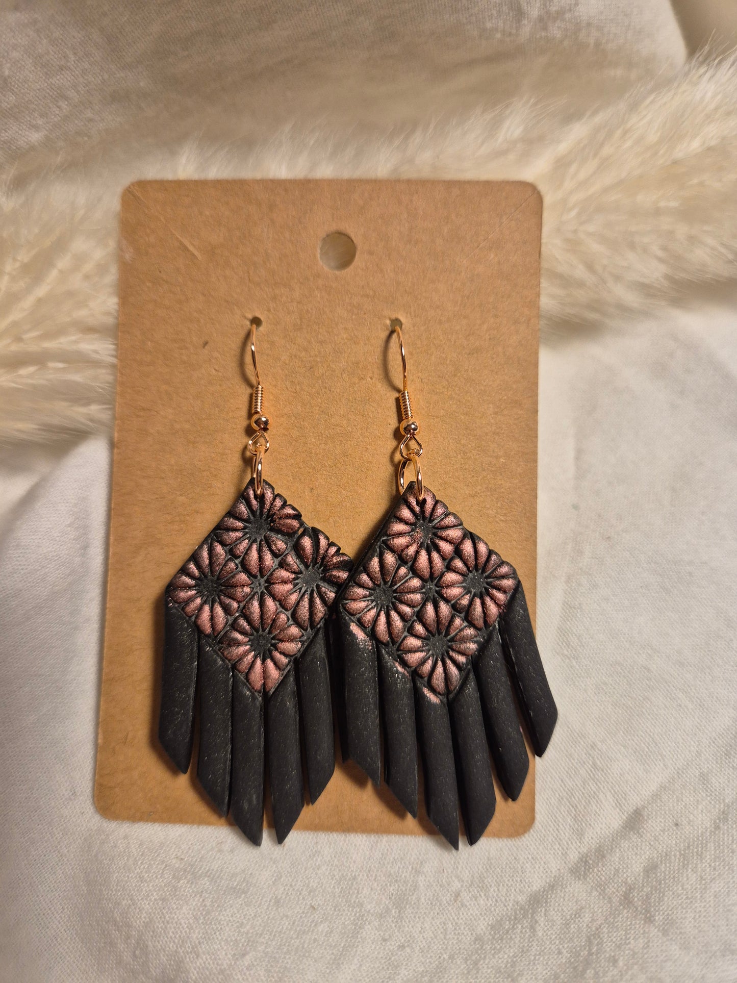 Boucle d'oreille 7cm