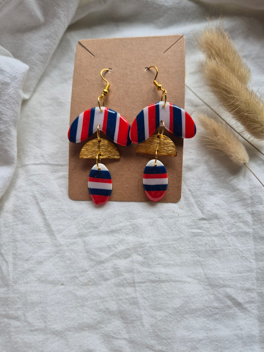 Boucle d'oreille 7,5cm