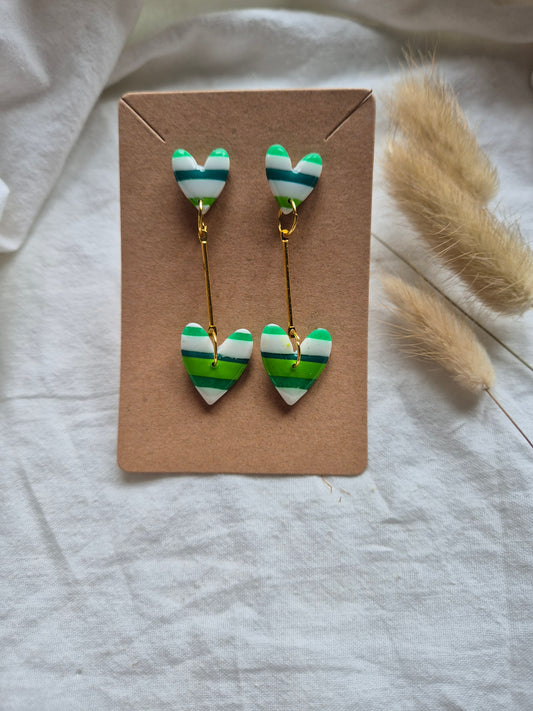 Boucle d'oreille 6cm