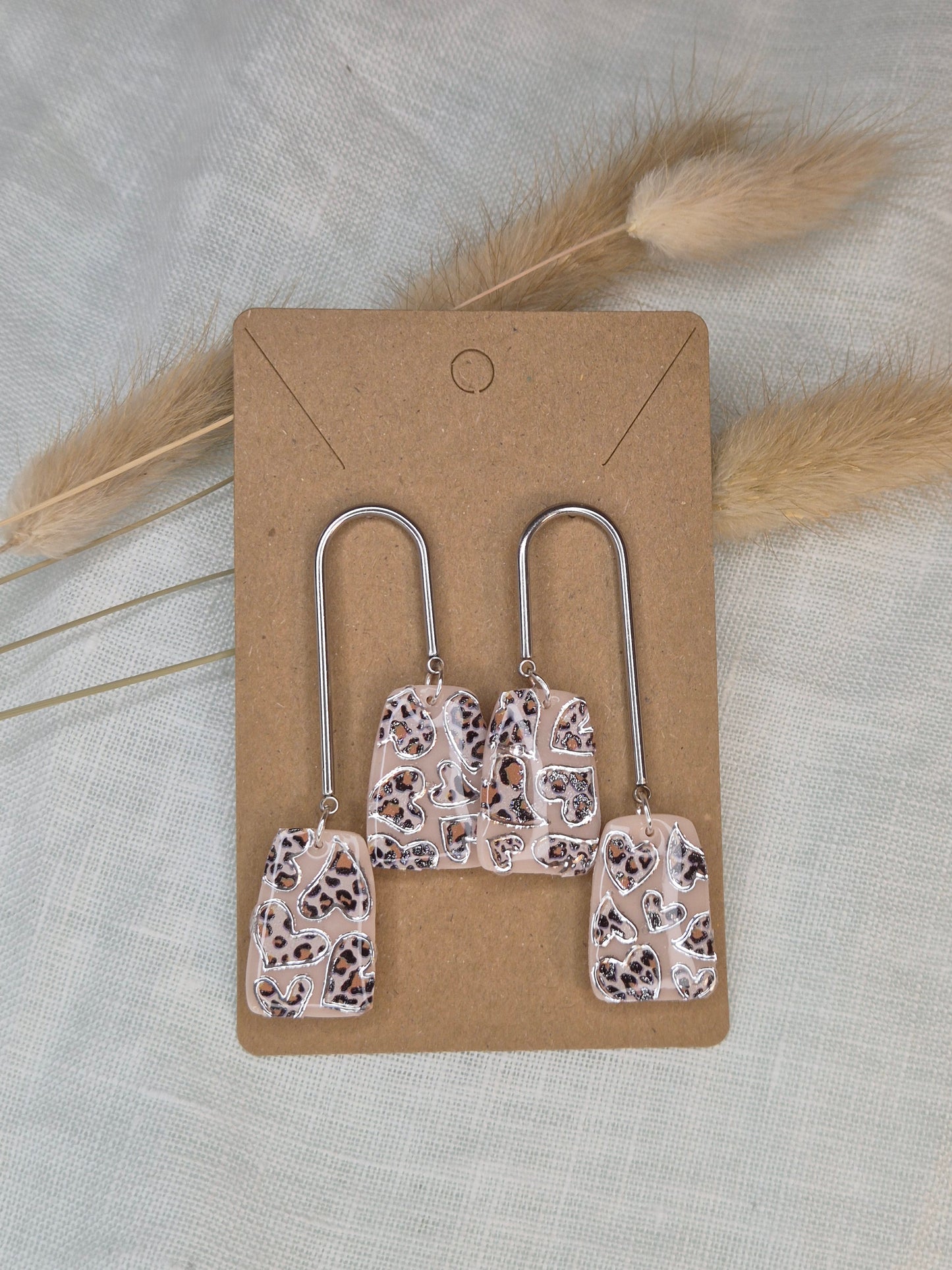 Boucle d'oreille 6cm