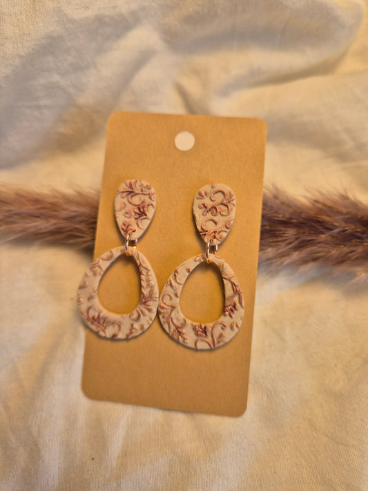 Boucle d'oreille 4,5cm