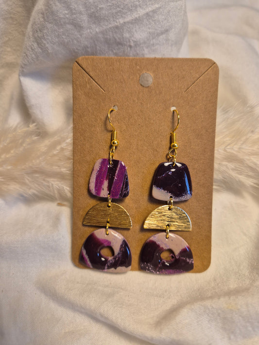 Boucle d'oreille 7cm