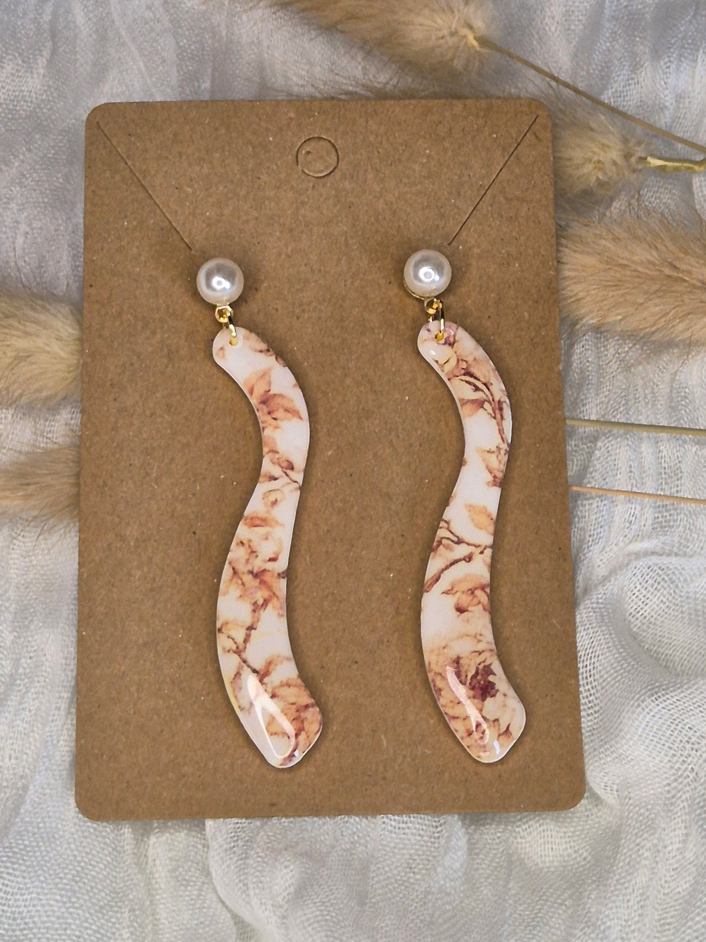Boucle d'oreille 6cm