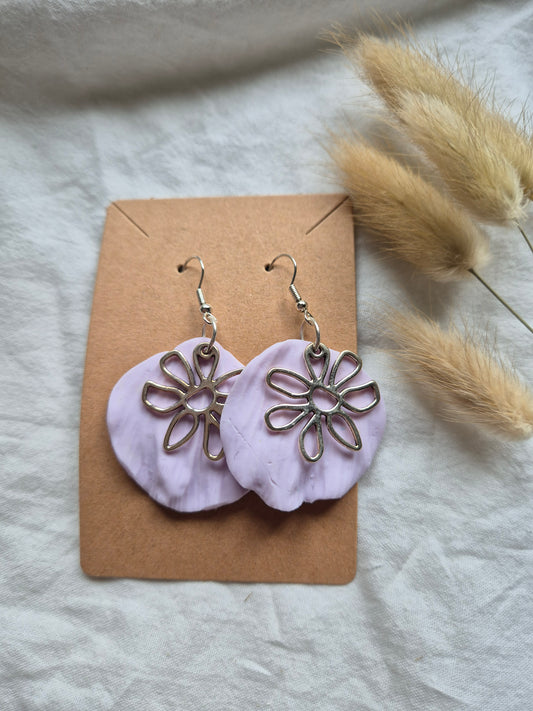 Boucle d'oreille 6cm