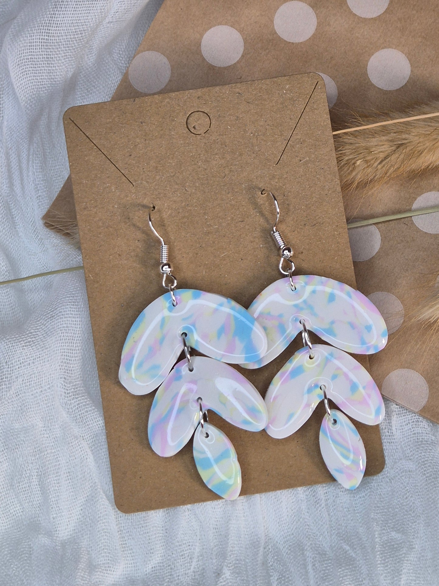 Boucle d'oreille 6,5cm