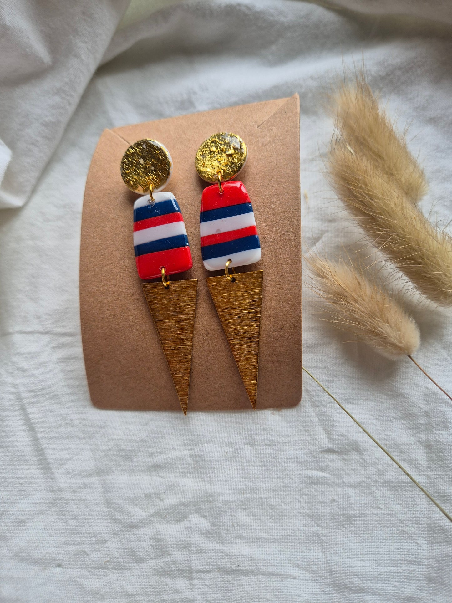 Boucle d'oreille 7cm