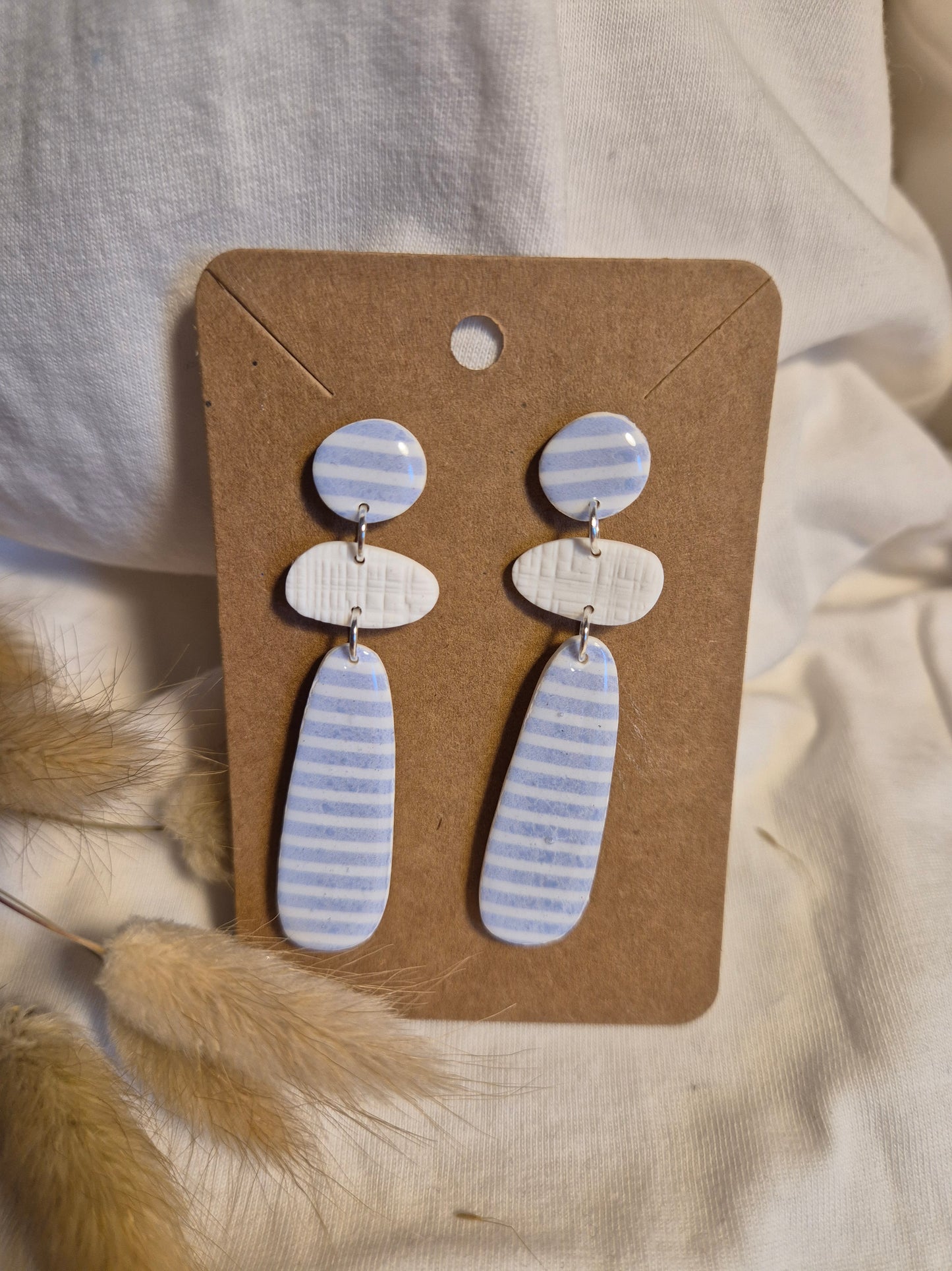 Boucle d'oreille 6cm