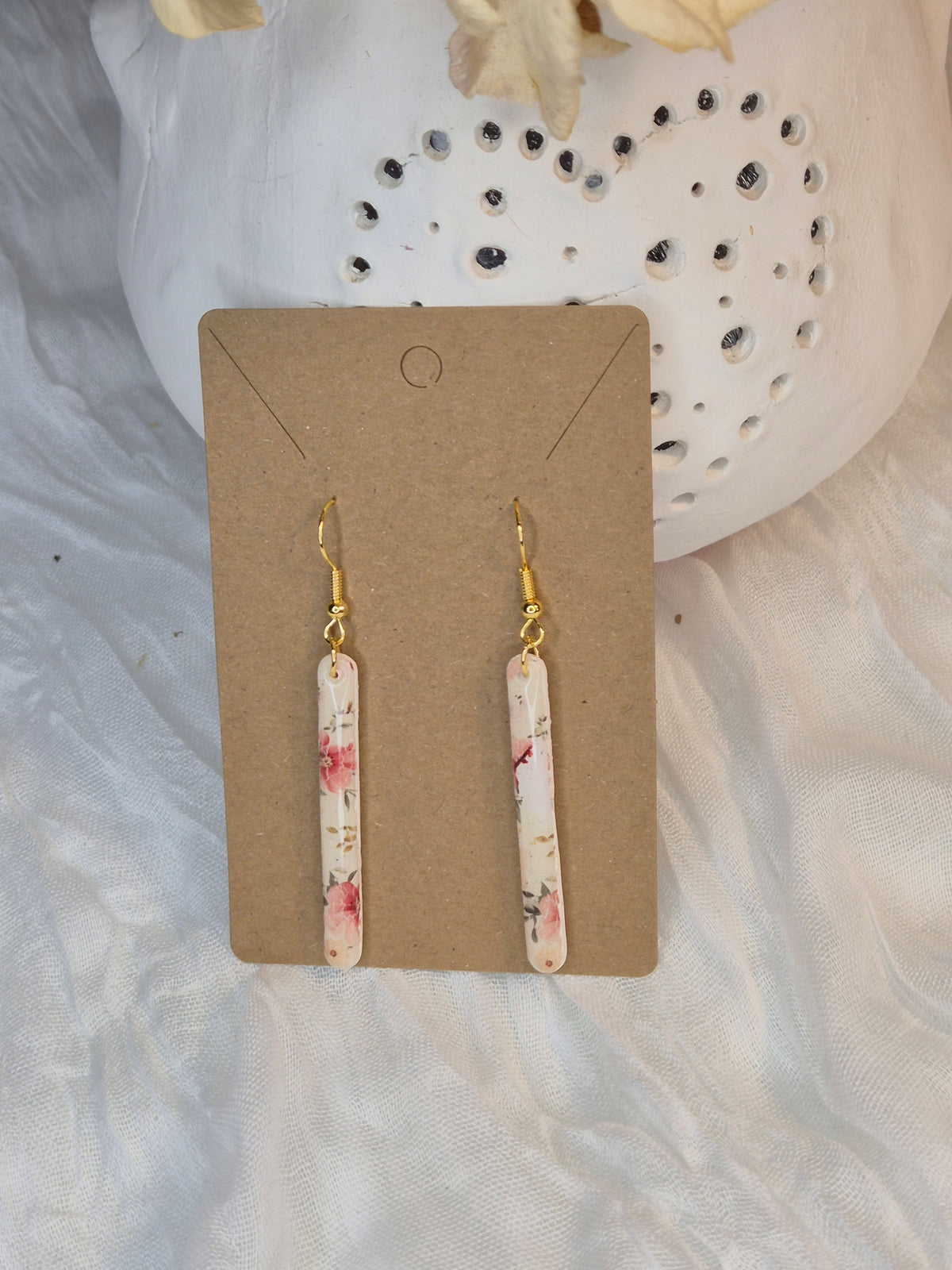 Boucle d'oreille 6,5cm
