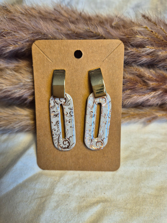 Boucle d'oreille 5,5cm