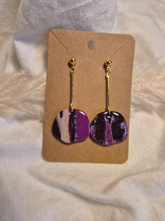 Boucle d'oreille 5,5cm