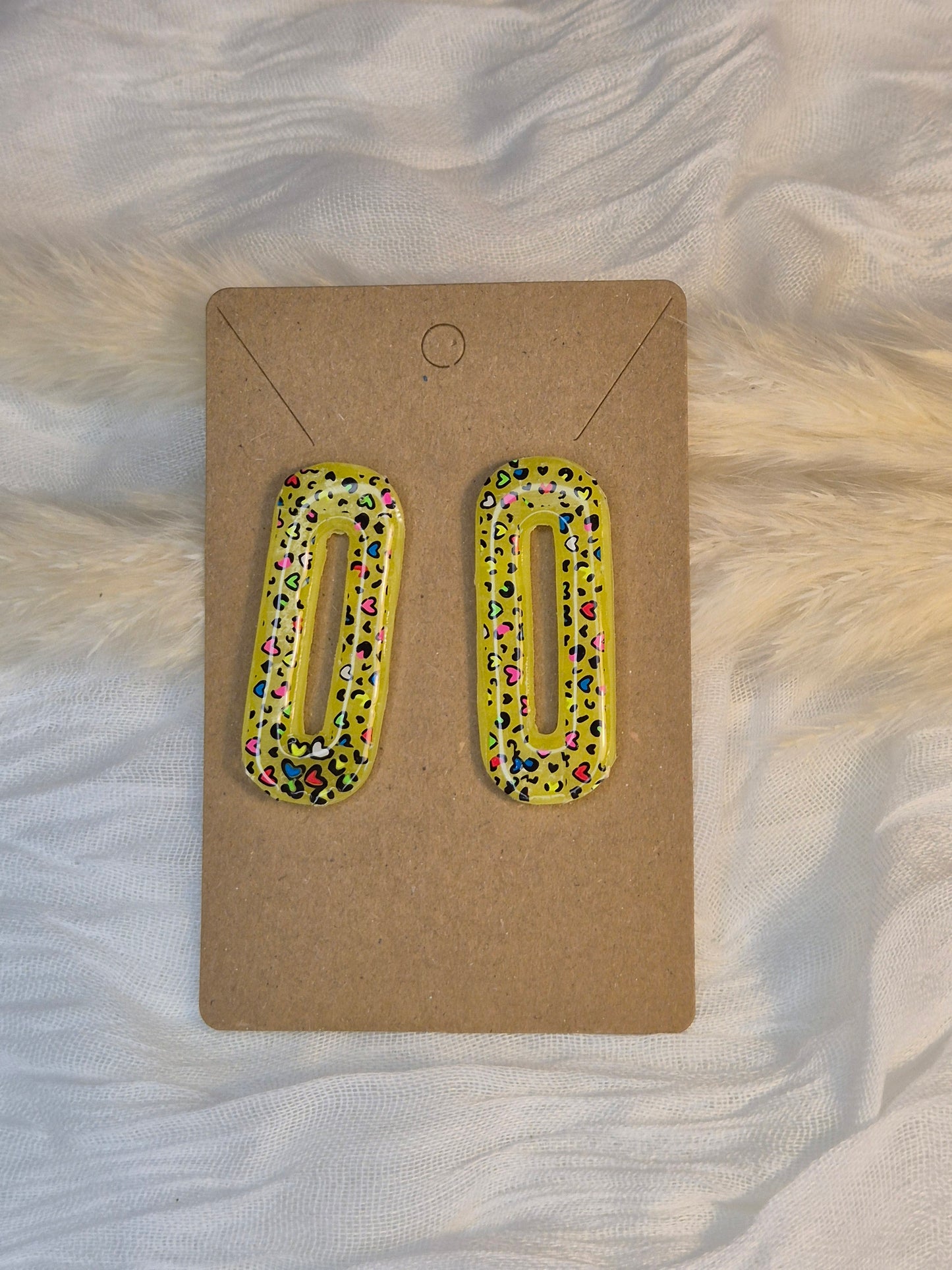Boucle d'oreille 4cm