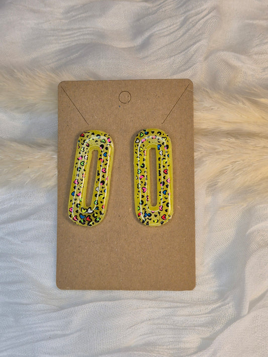 Boucle d'oreille 4cm