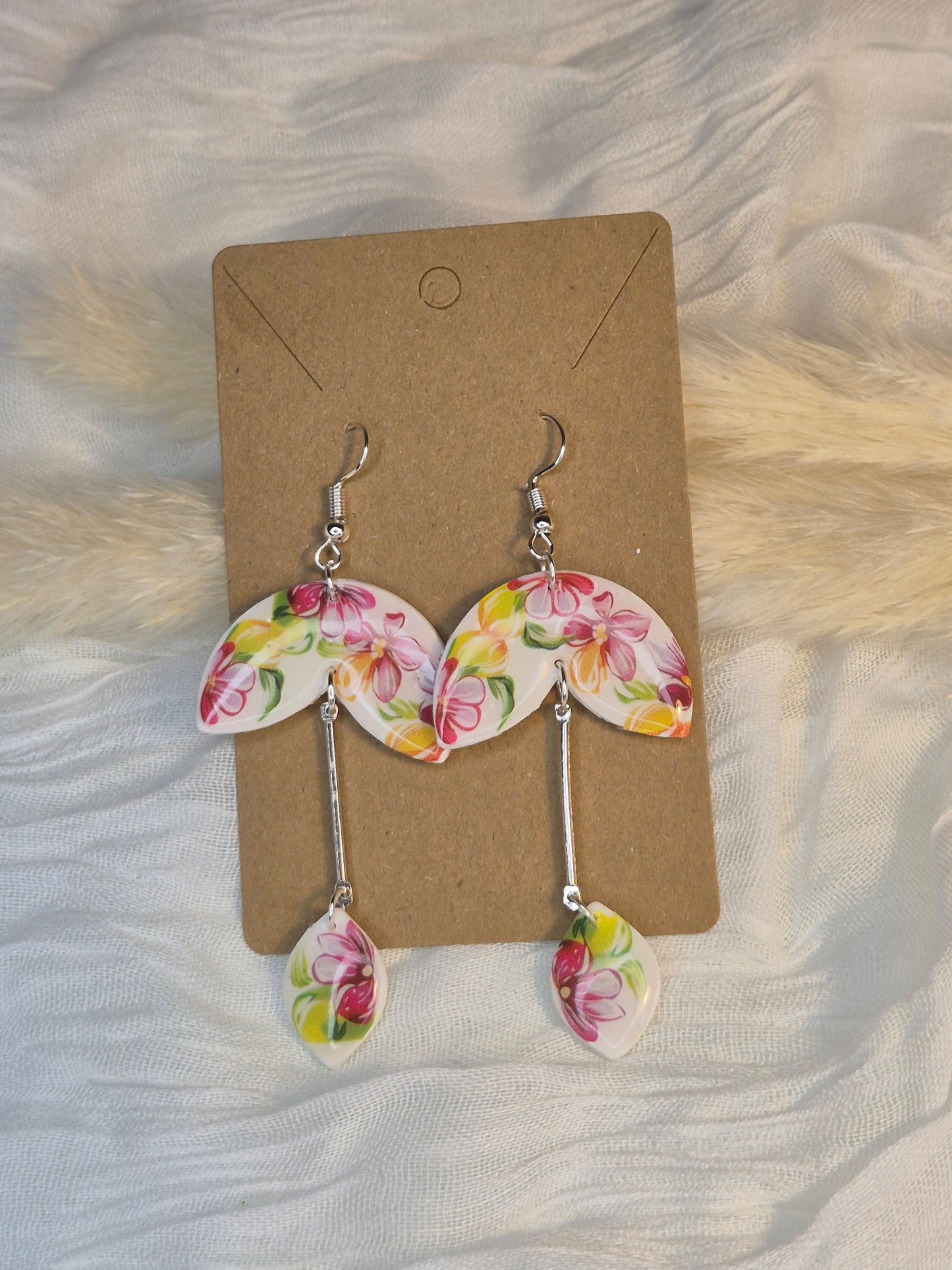 Boucle d'oreille 8cm