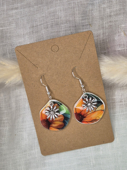 Boucle d'oreille 4,5cm